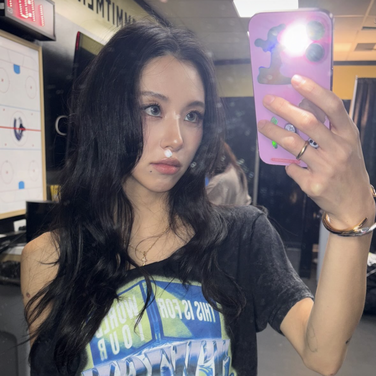 채영 (TWICE)의 비하인드 컷