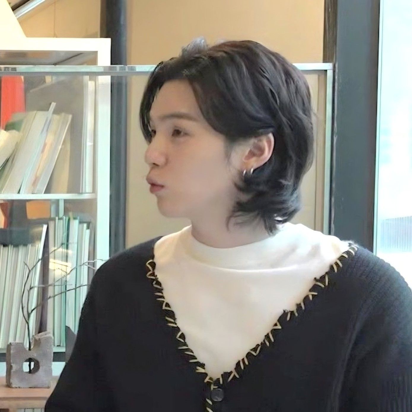 A moment captured by SUGA (BTS)'s fan