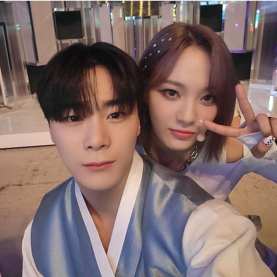 Recent activity shot of Moonbin (ASTRO)