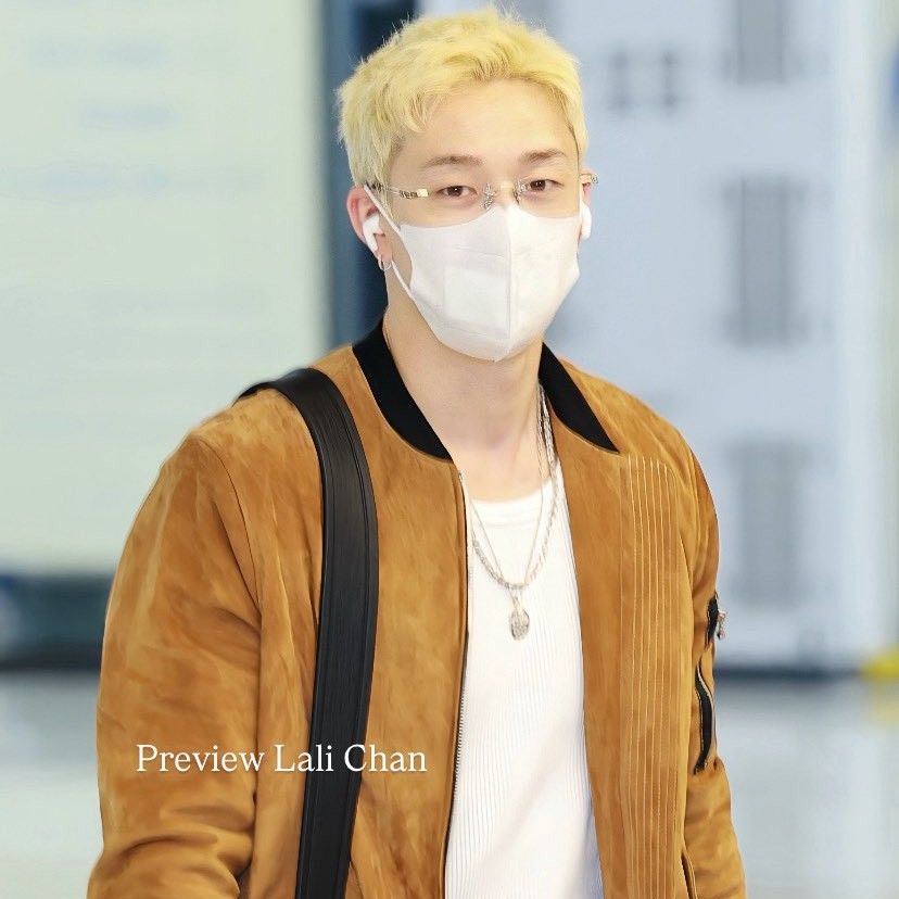 Recent activity shot of Bang Chan (Stray Kids)