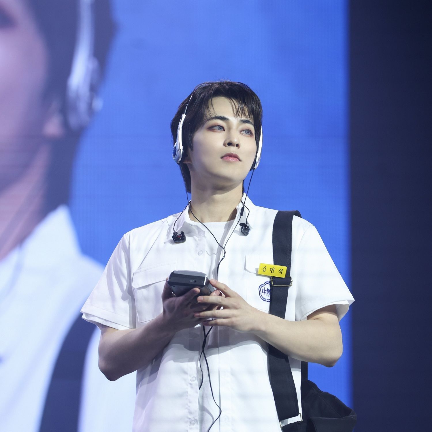 A moment captured by Xiumin (EXO)'s fan