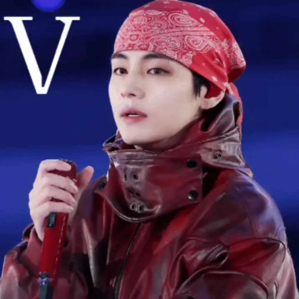 A moment captured by V (BTS)'s fan