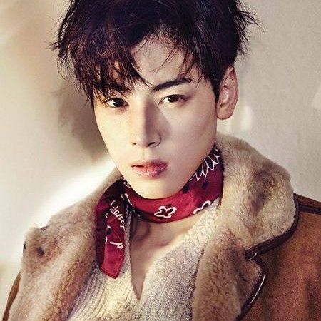 Recent activity shot of Eunwoo (ASTRO)