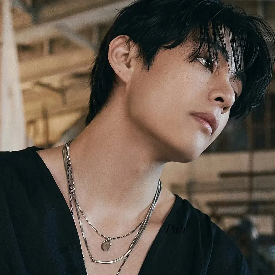 A moment captured by V (BTS)'s fan