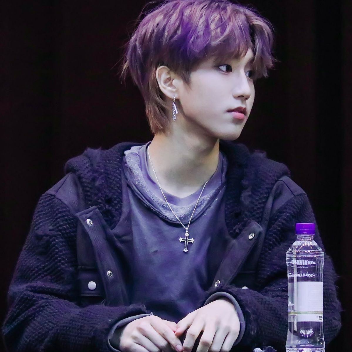 A moment captured by HAN (Stray Kids)'s fan