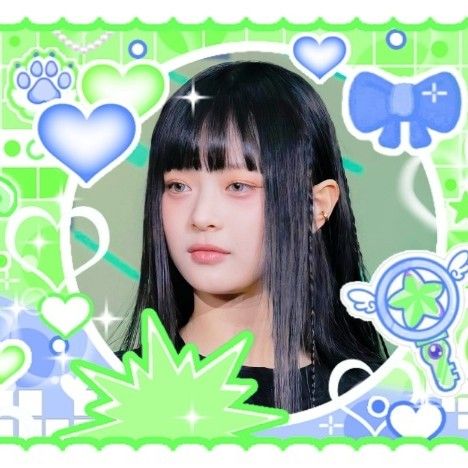 Recent activity shot of HANNI (NewJeans)