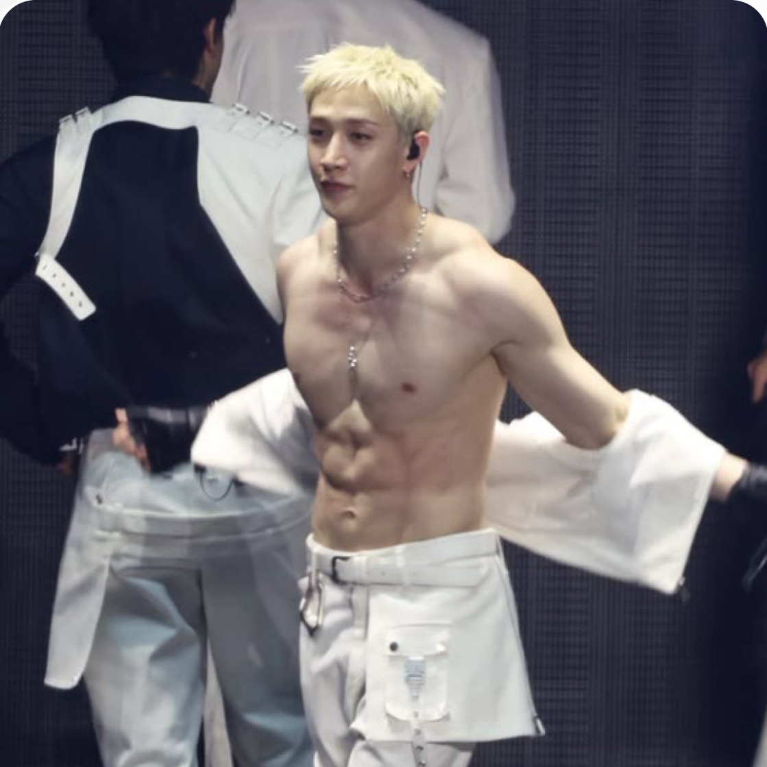 A moment captured by Bang Chan (Stray Kids)'s fan