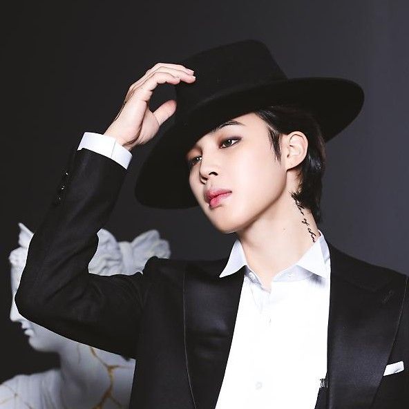 Recent activity shot of Jimin (BTS)