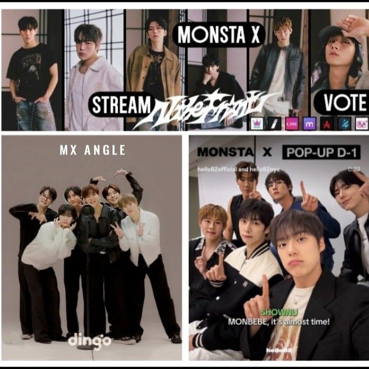 몬스타엑스 최근 활동샷