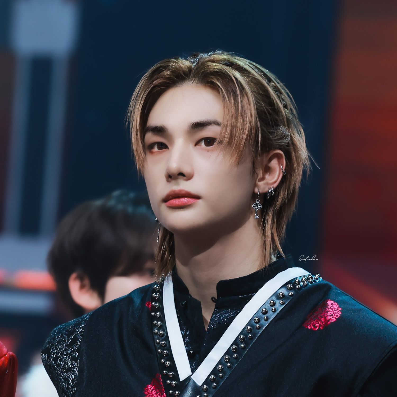 A moment captured by Hyunjin (Stray Kids)'s fan