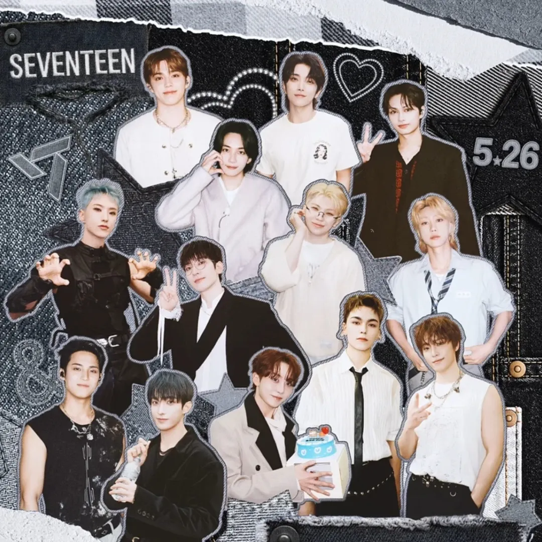 Recent activity shot of SEVENTEEN