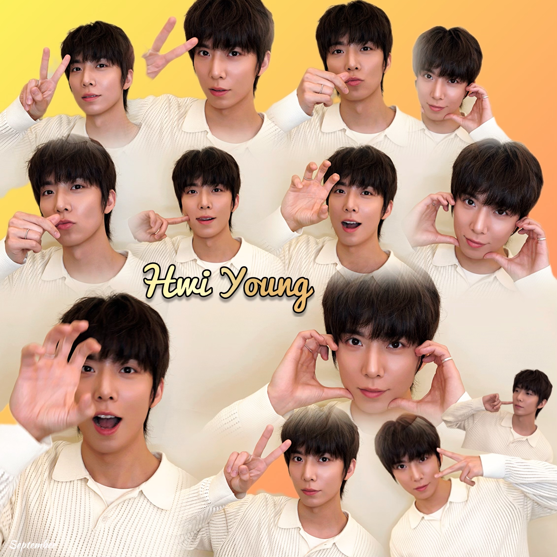 Behind-the-scenes cut of Hwiyoung (SF9)