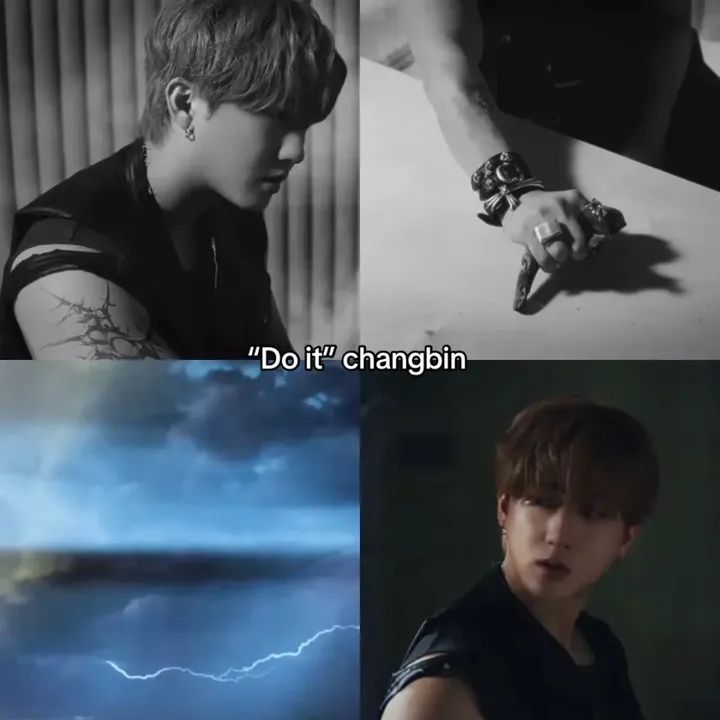 Behind-the-scenes cut of Changbin (Stray Kids)