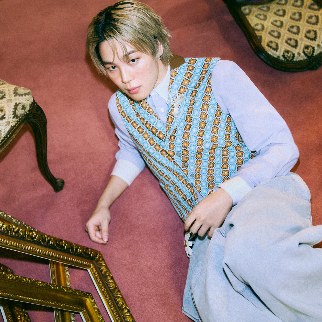 Recent activity shot of Jimin (BTS)