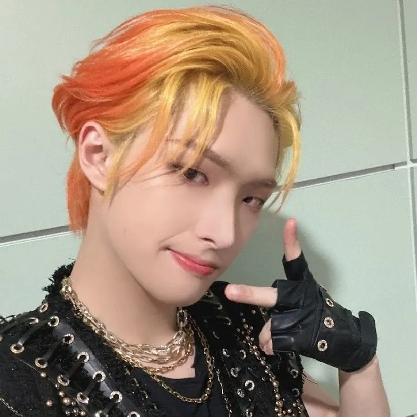 Recent activity shot of Mingi (ATEEZ)