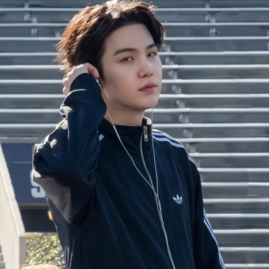 Recent activity shot of SUGA (BTS)