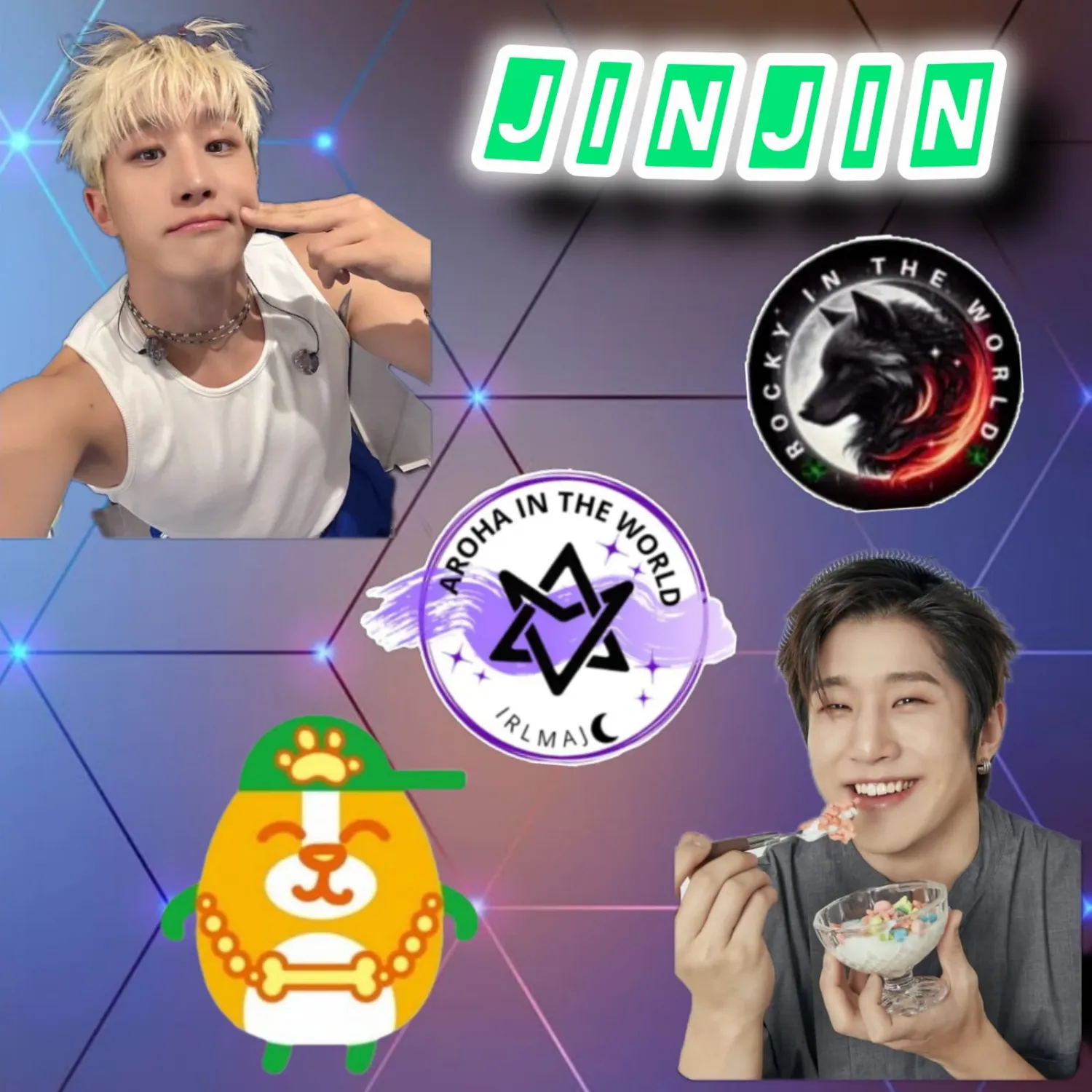 A moment captured by Jinjin (ASTRO)'s fan