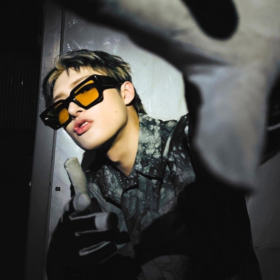 A moment captured by Mingi (ATEEZ)'s fan