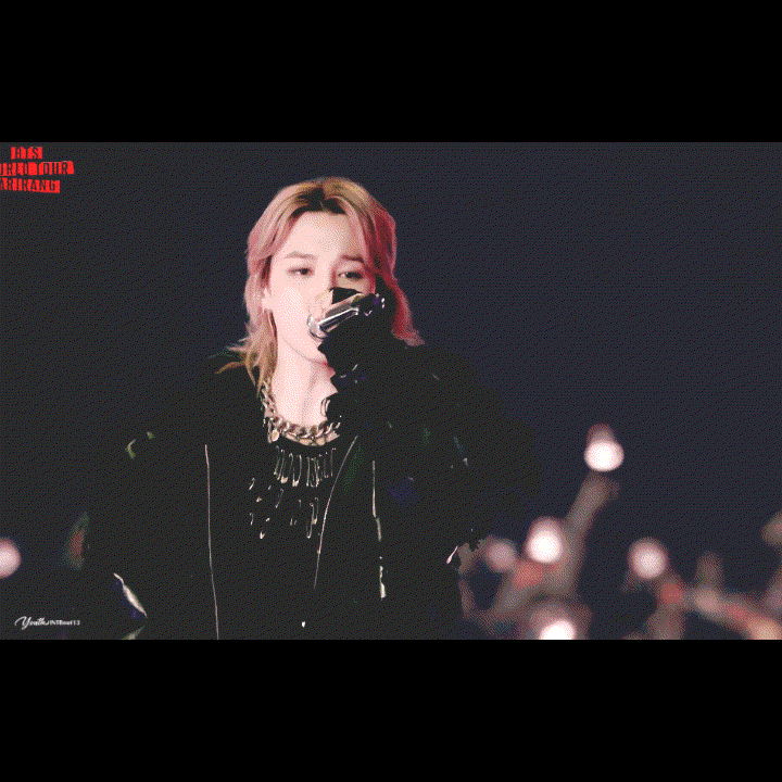 A moment captured by Jimin (BTS)'s fan