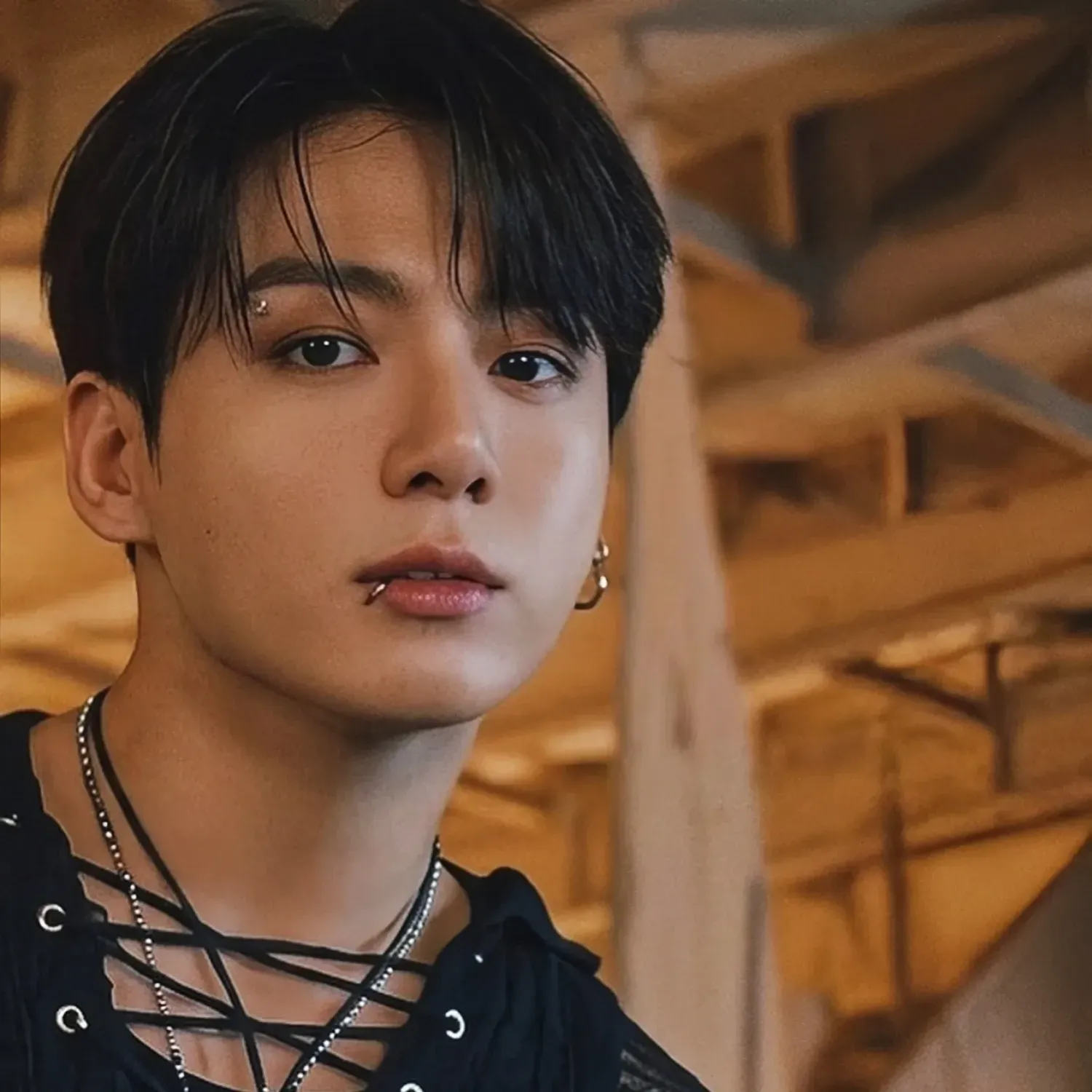 A moment captured by Jungkook (BTS)'s fan