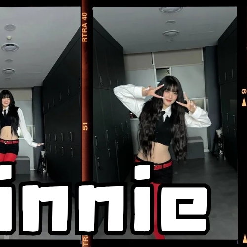 Recent activity shot of Minnie (i-dle)