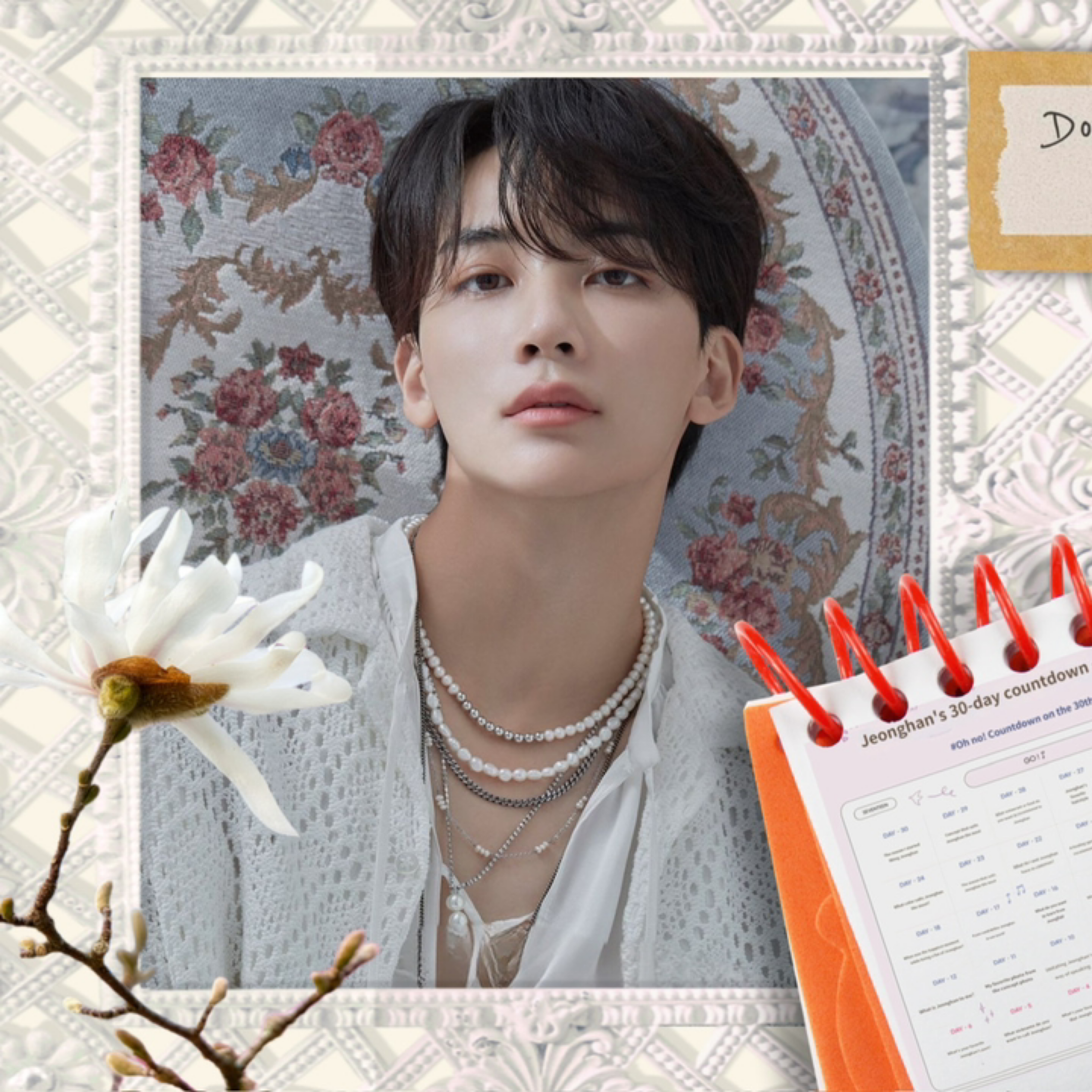 Recent activity shot of Jeonghan (SEVENTEEN)