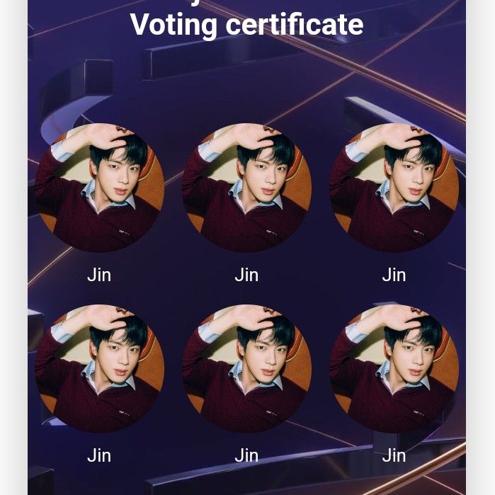 A moment captured by Jin (BTS)'s fan