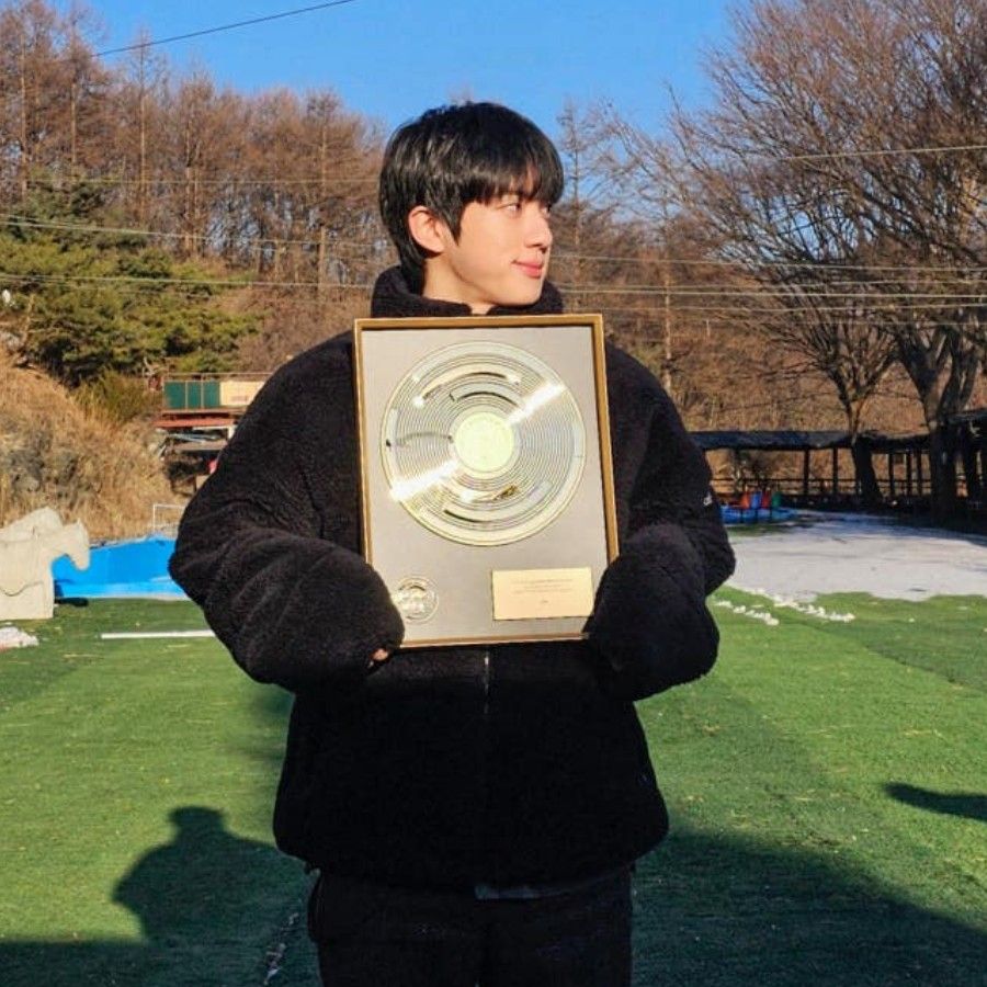Latest photo of Jin (BTS)