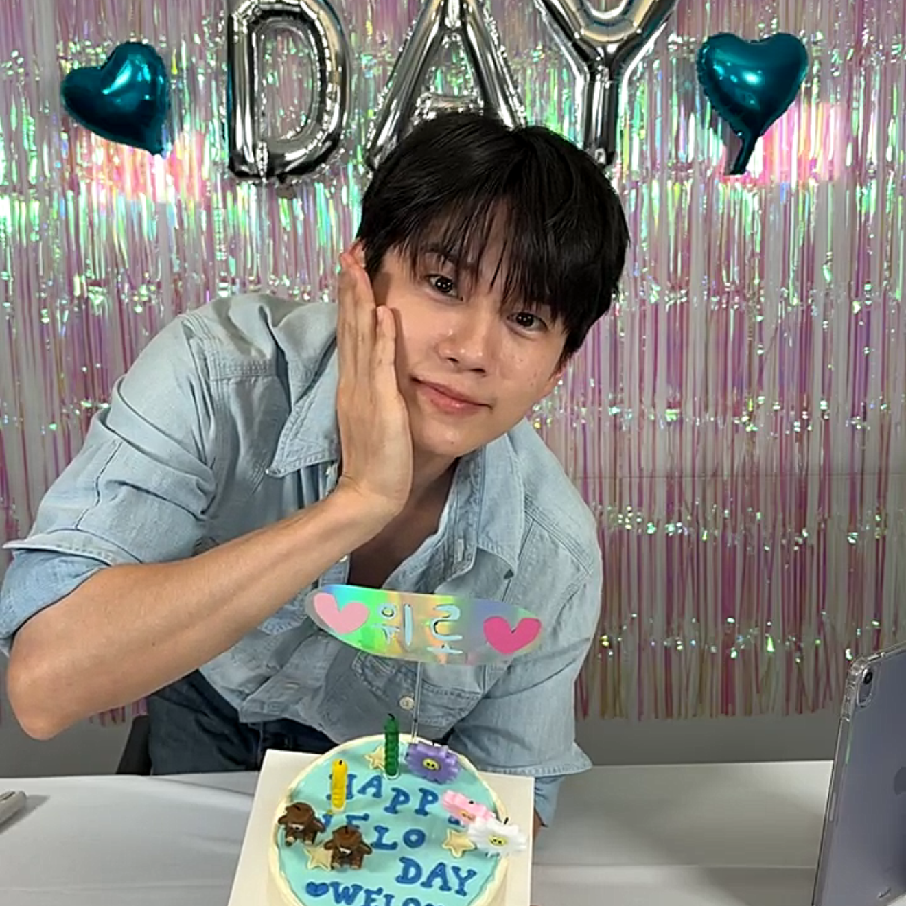 옹성우의 비하인드 컷
