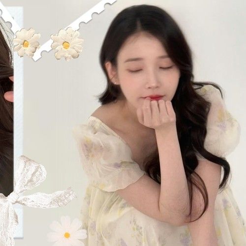 Behind-the-scenes cut of IU