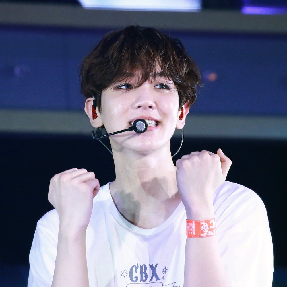 伯賢 (EXO)粉絲拍下的瞬間