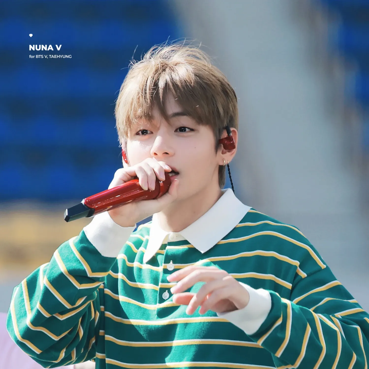 뷔 (방탄소년단)의 비하인드 컷