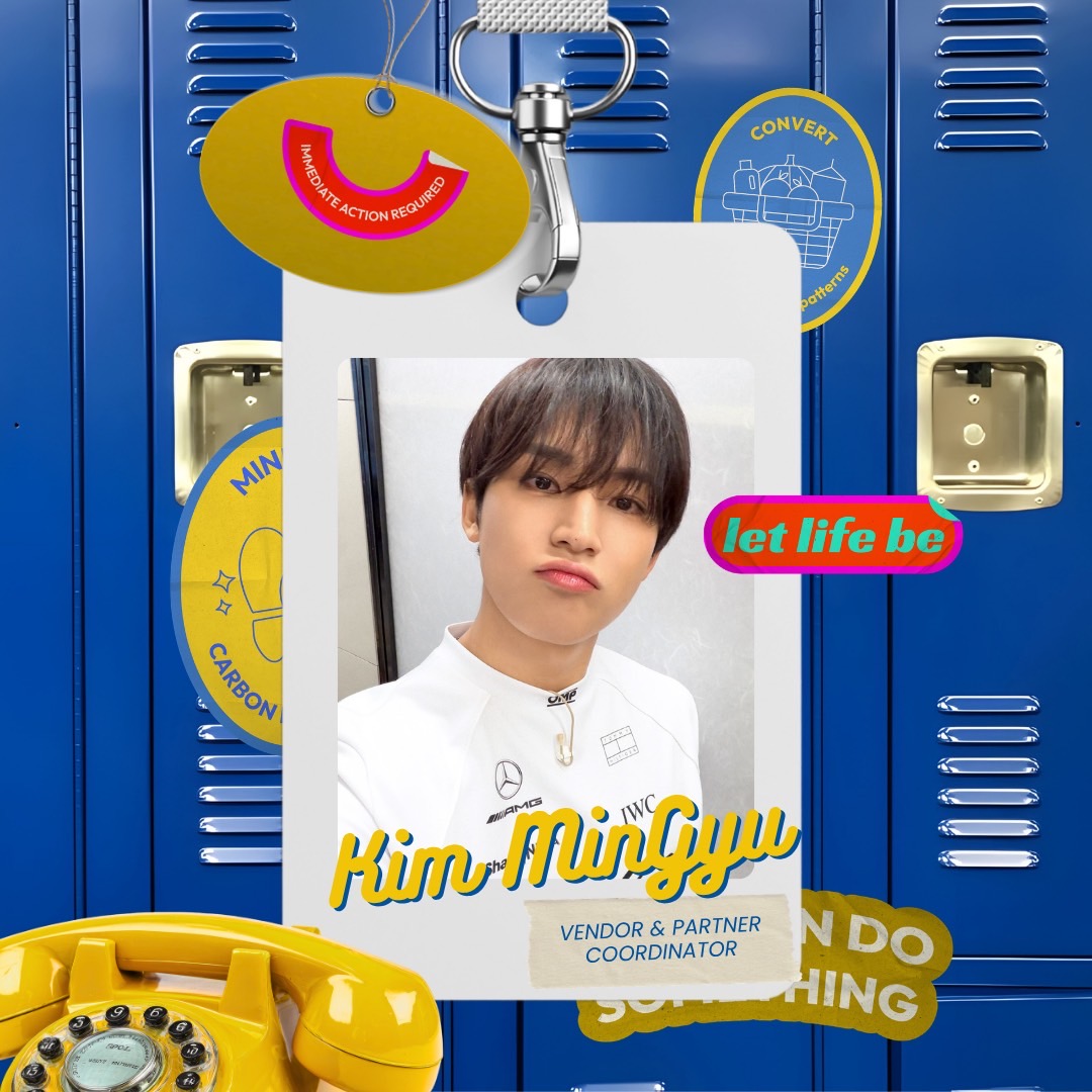 Recent activity shot of Mingyu (SEVENTEEN)