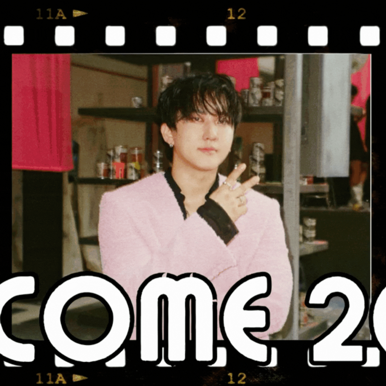 Recent activity shot of Changbin (Stray Kids)