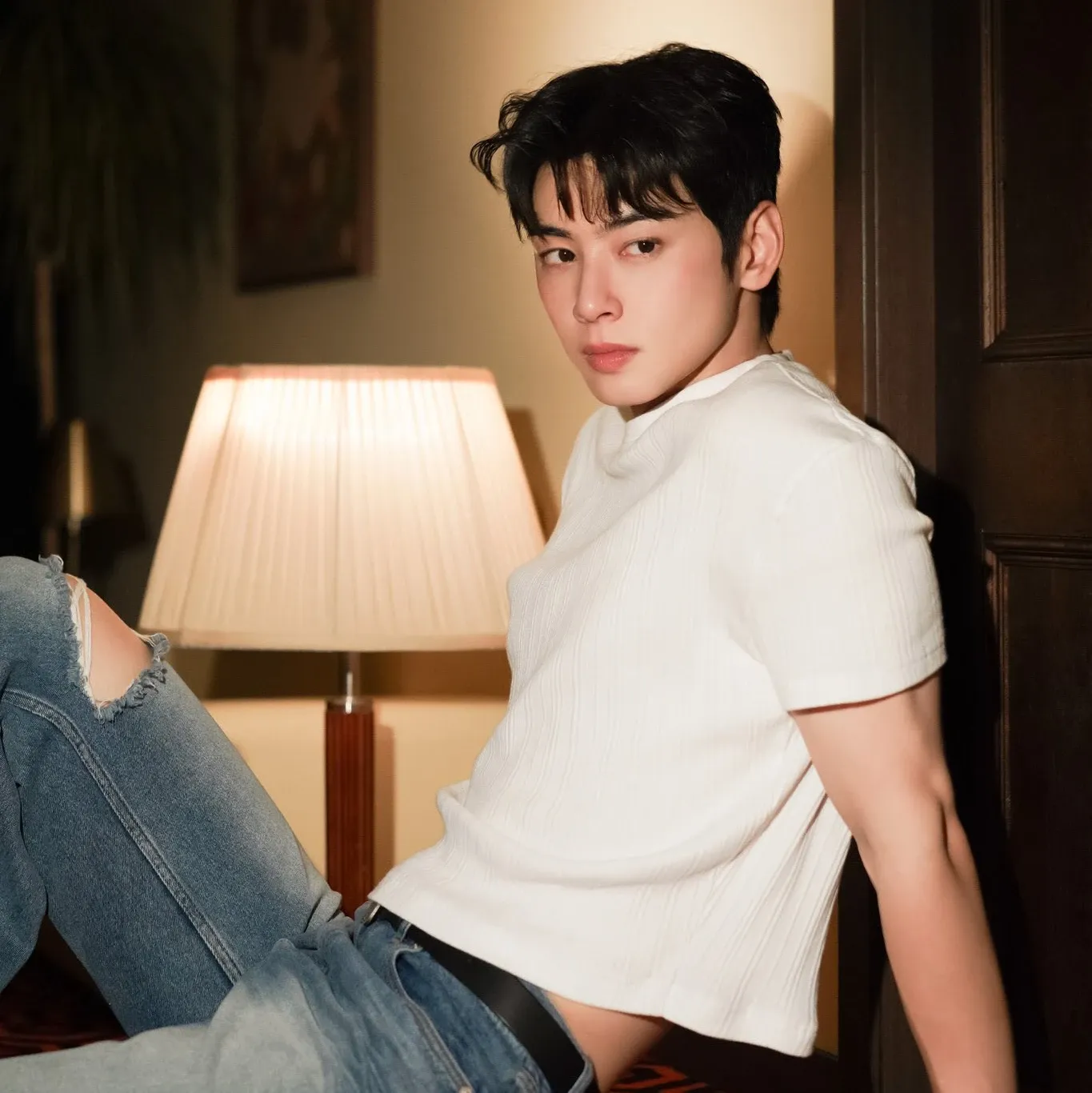 A moment captured by Eunwoo (ASTRO)'s fan