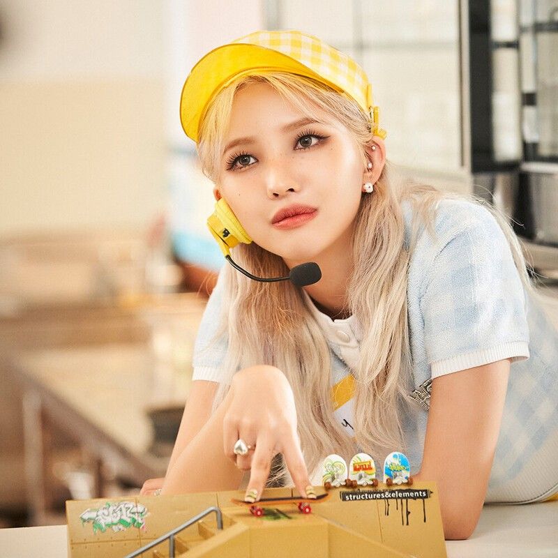 A moment captured by Soyeon (i-dle)'s fan