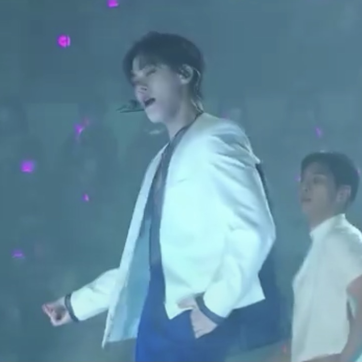 A moment captured by Moonbin (ASTRO)'s fan