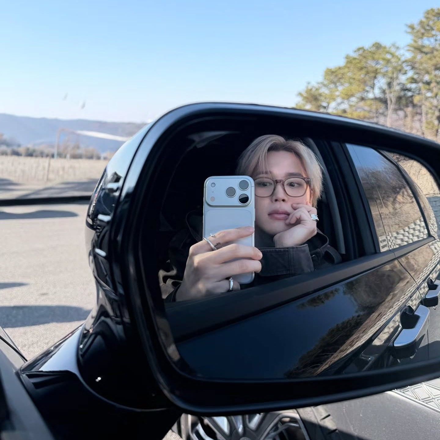 防彈少年團粉絲拍下的瞬間