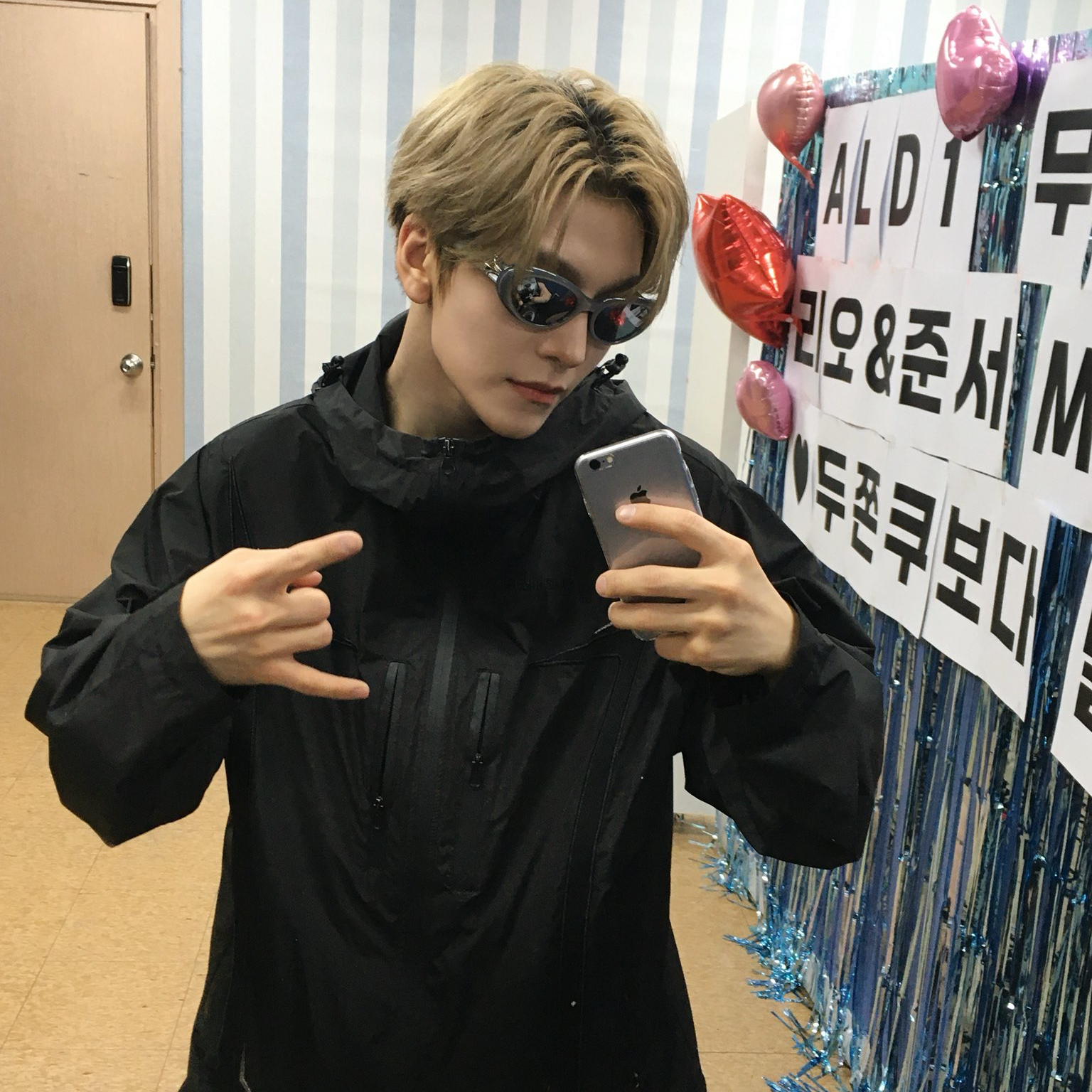 Recent activity shot of He Xinlong (ALPHA DRIVE ONE)