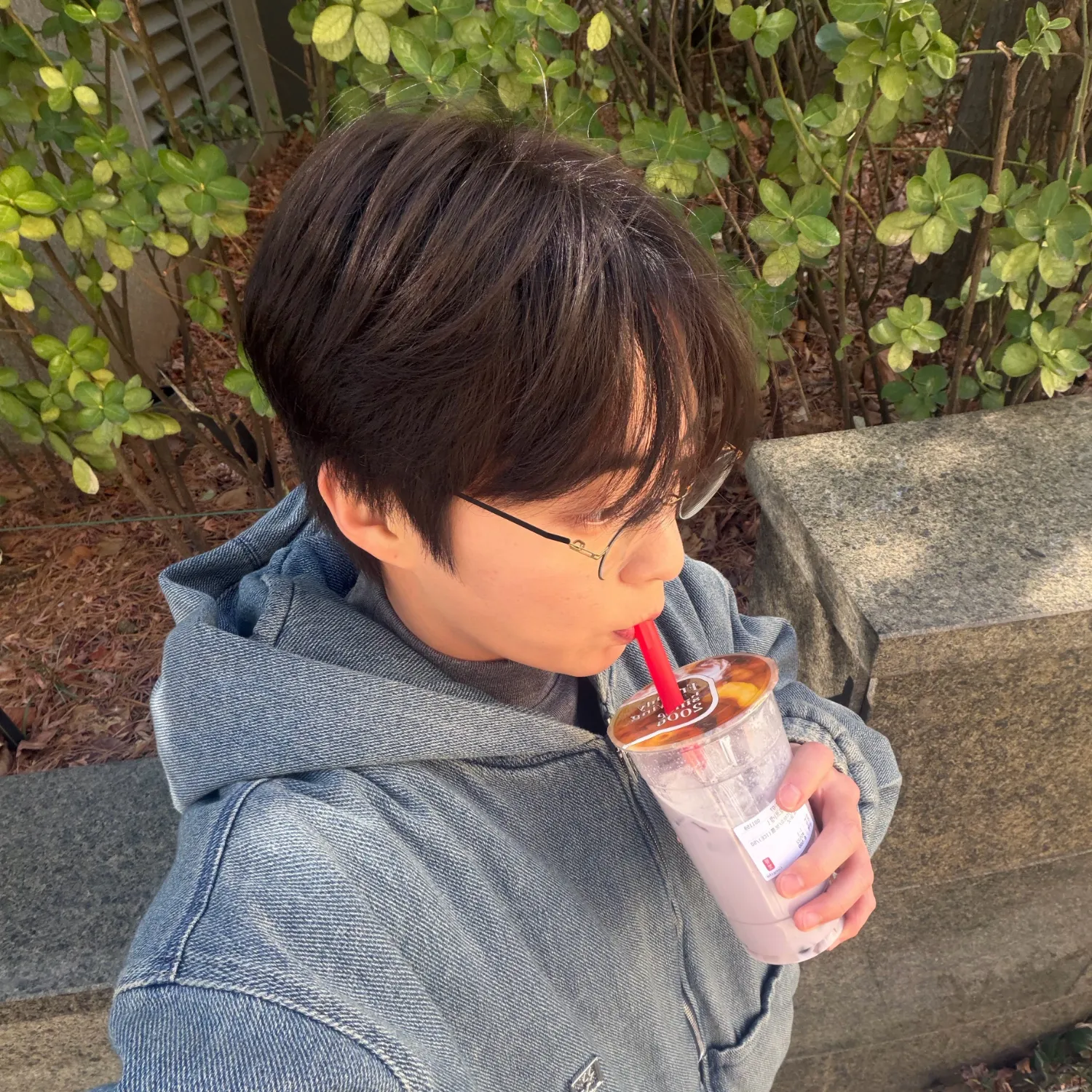 Recent activity shot of Xiumin (EXO)