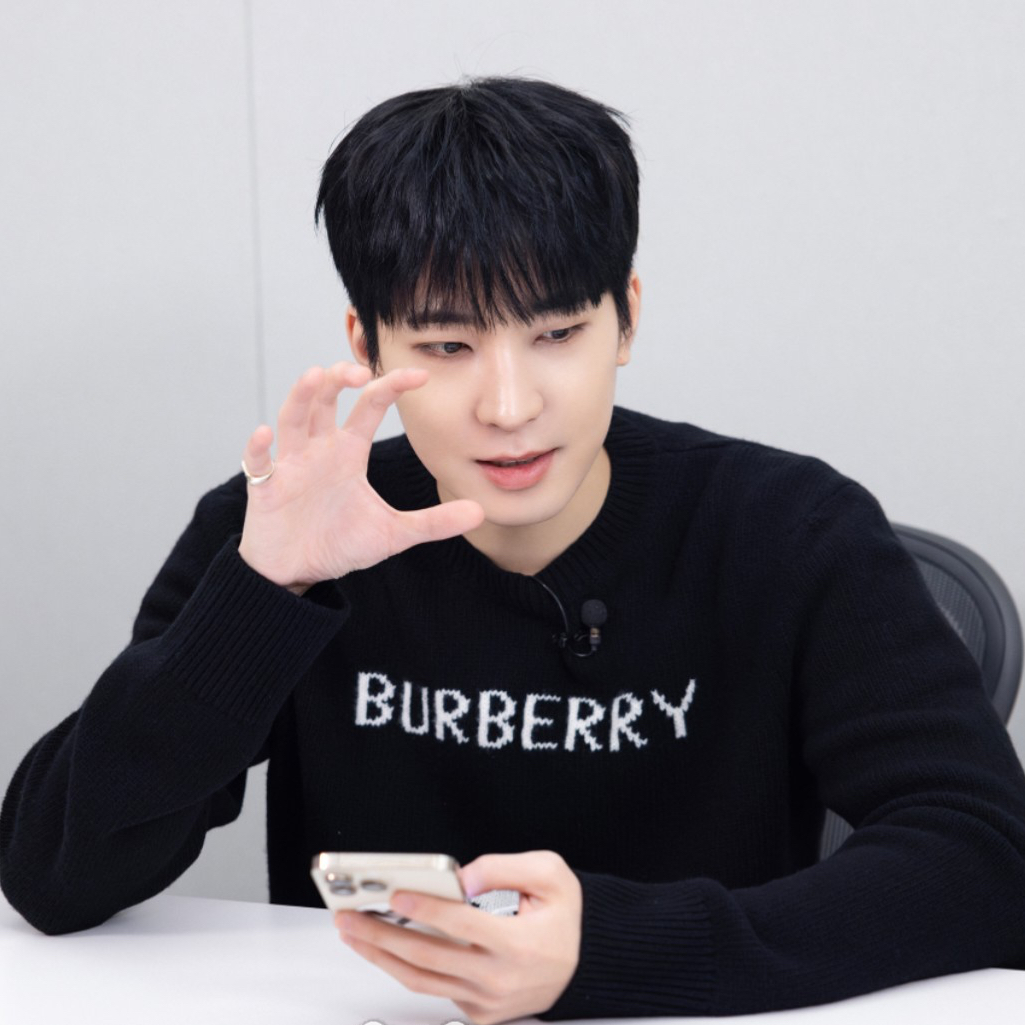 Recent activity shot of Wonwoo (SEVENTEEN)