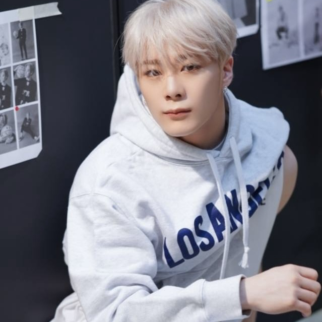 Recent activity shot of Moonbin (ASTRO)