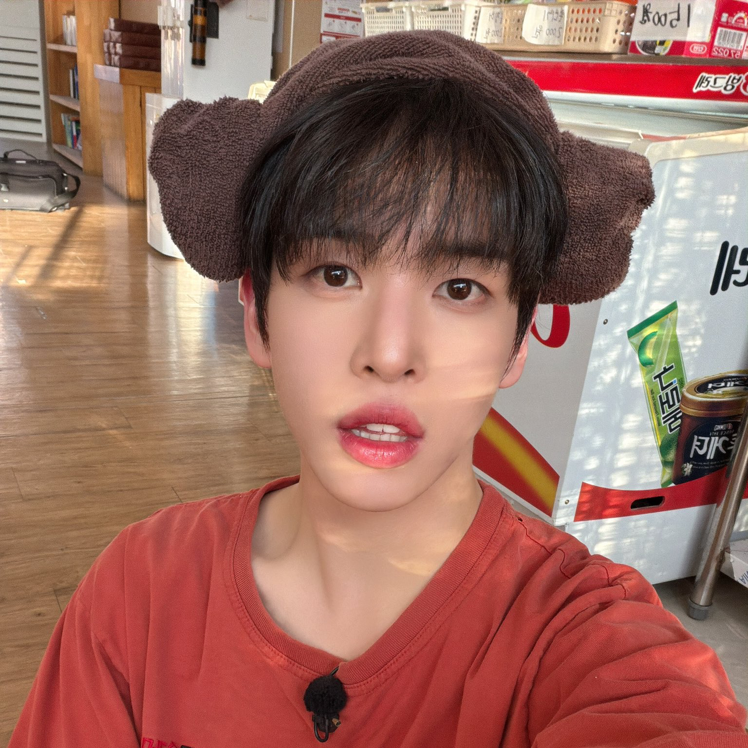 A moment captured by Allen (CRAVITY)'s fan