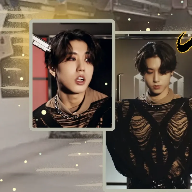 ハン (Stray Kids)の舞台裏ショット
