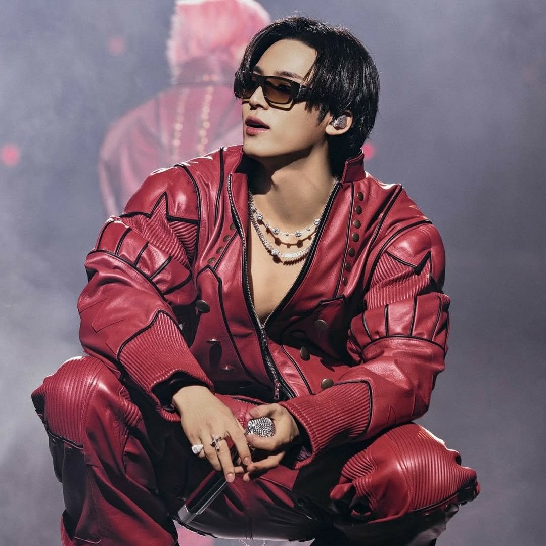 A moment captured by Mingyu (SEVENTEEN)'s fan