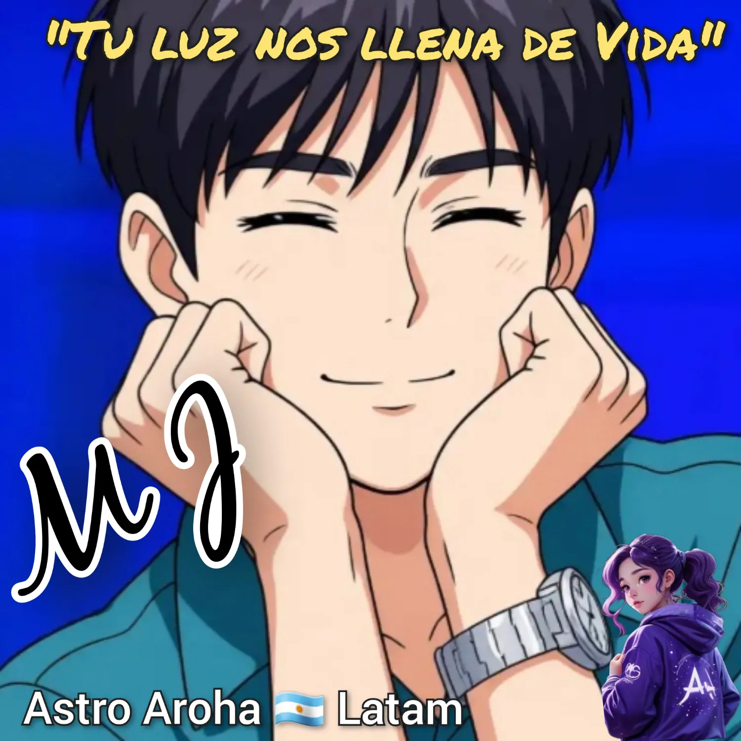 A moment captured by MJ (ASTRO)'s fan