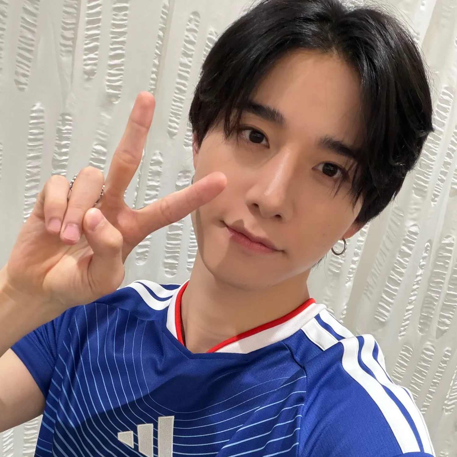 Recent activity shot of Sato Keigo (JO1)