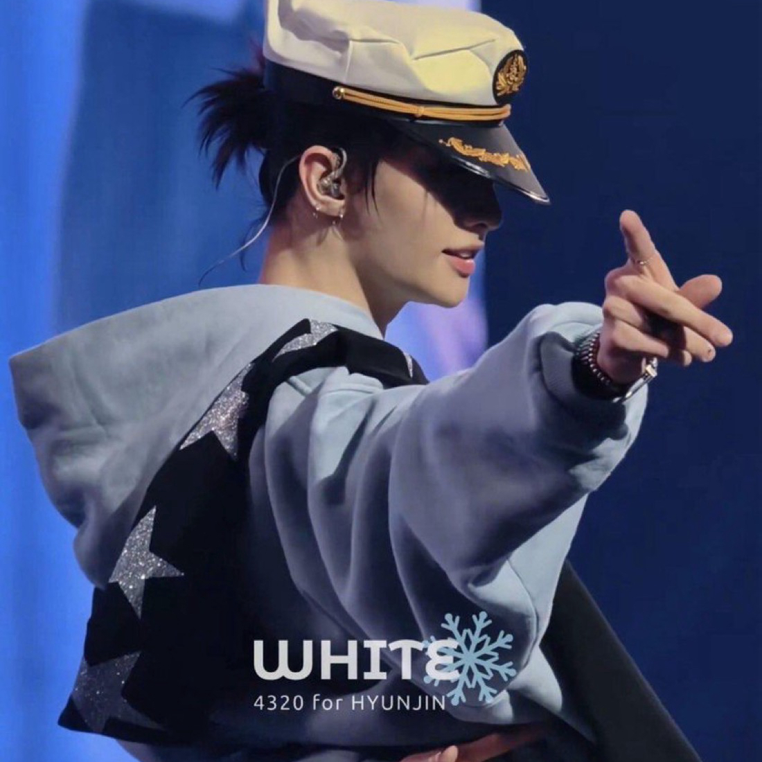 Recent activity shot of Hyunjin (Stray Kids)