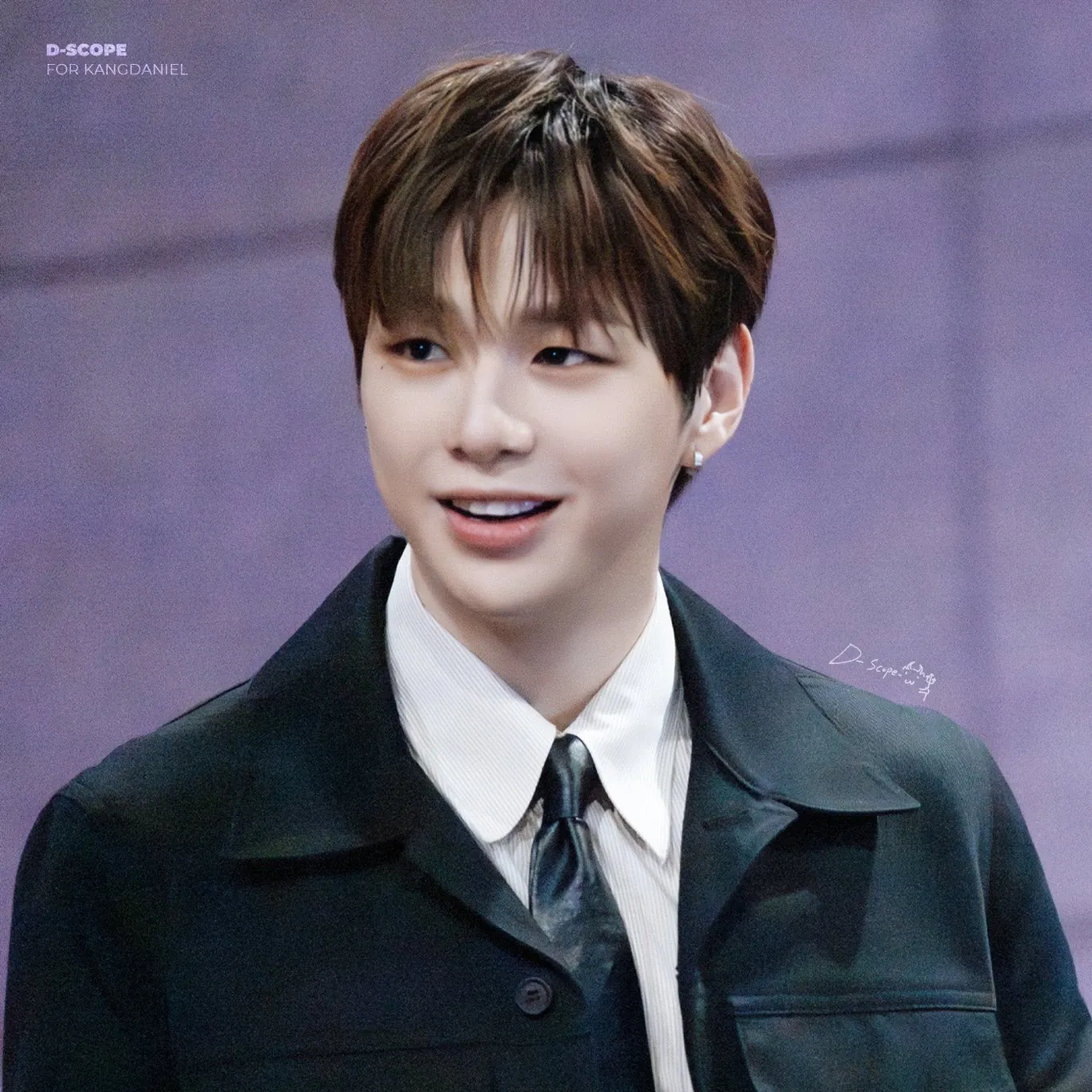 A moment captured by Kang Daniel's fan