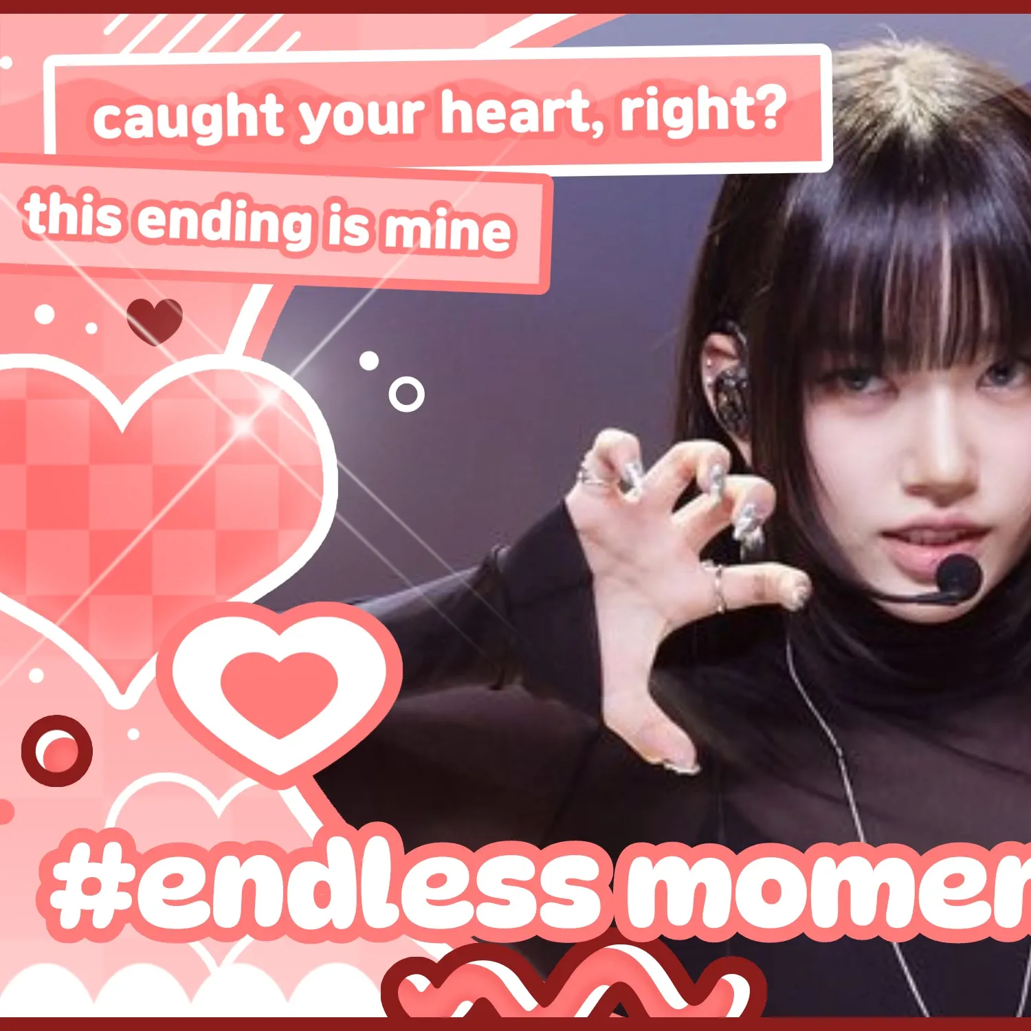 A moment captured by MEOVV's fan